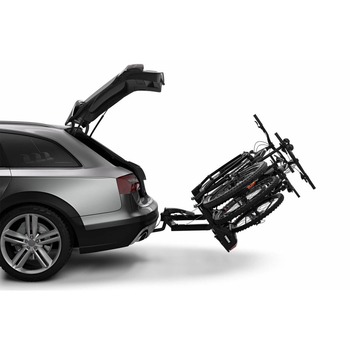 Thule towbar clearance bike rack cover